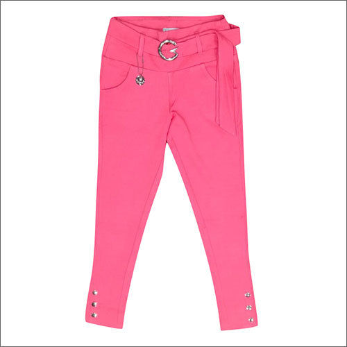 Ladies Pink Jeggings