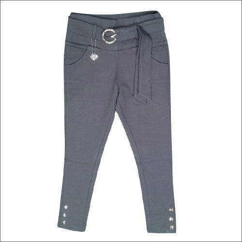 Ladies Grey Jeggings