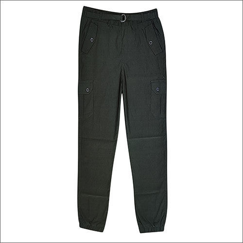 Ladies Green Jogger Pants