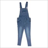 Ladies Denim Dungarees