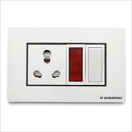 1 Module Electric Switches And Socket By DURAVOLT ELECTRICALS