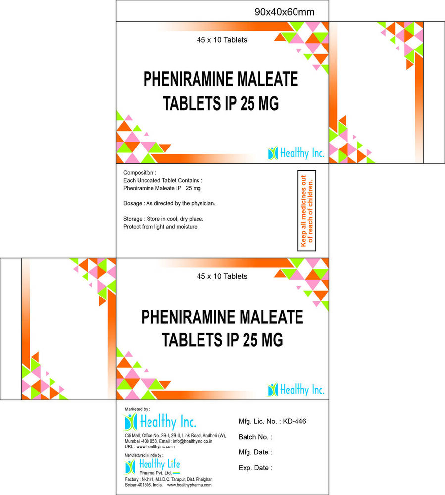 Pheniramine Tablets