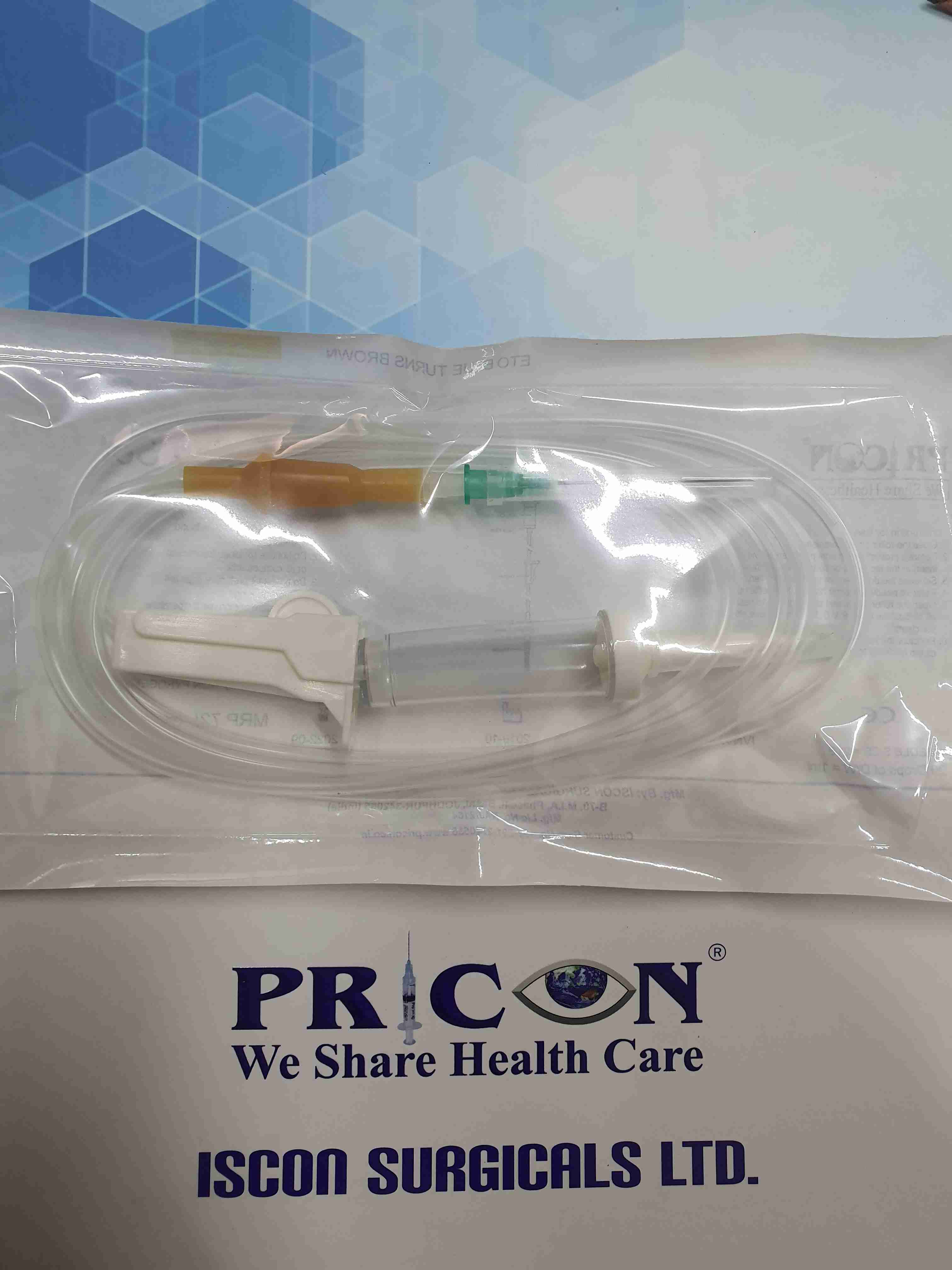Disposable Infusion Sets vented