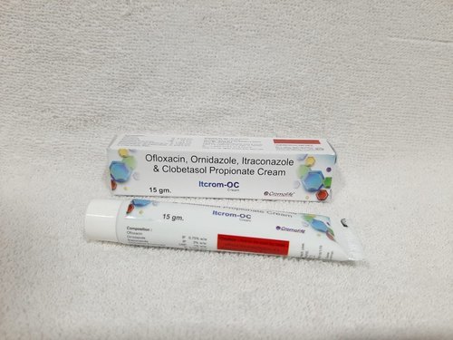 Ofloxacin Ornidazole Itraconazole And Clobetasol Propionate Cream 15gm