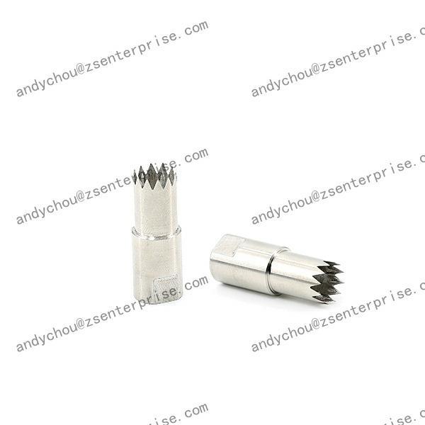 Serrated Hole Punch For Plastic Film