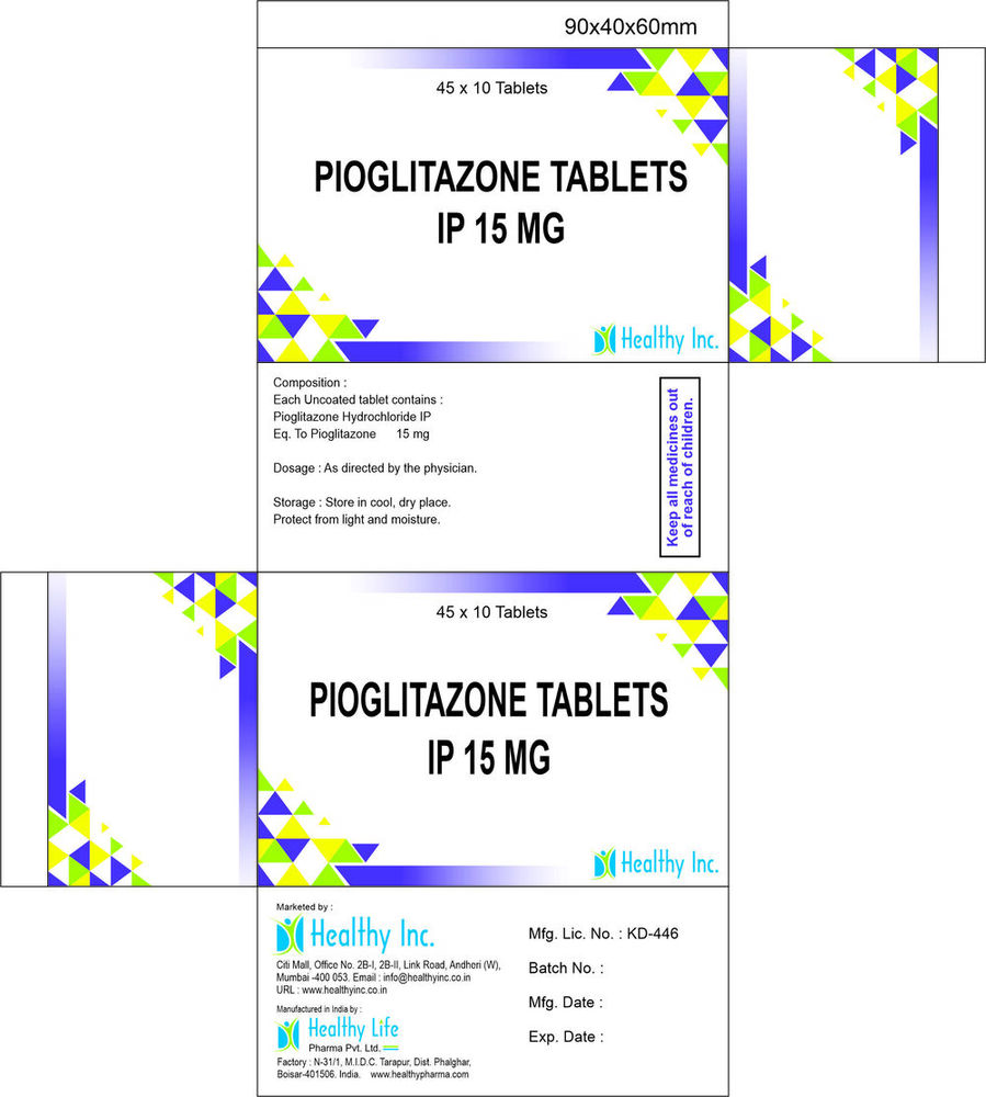 Pioglitazone Tablets