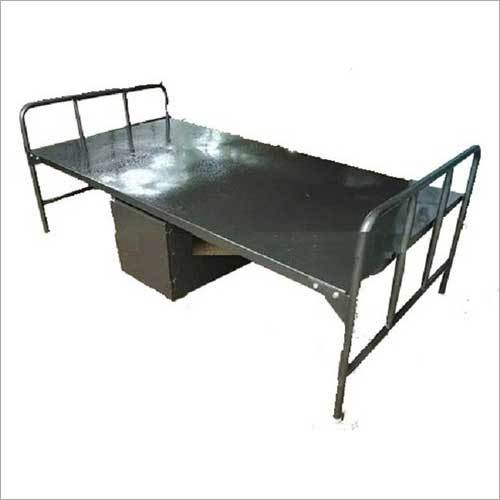 Steel Cot Bed With Storage Box