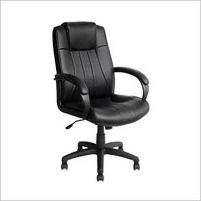 Back Leather Revolving Chair
