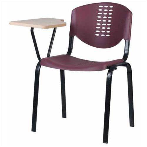 Plastic Molded Writing Pad Student Chair By SHARON FURNITURE WORLD