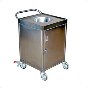 Solid Plate Collecting Trolley
