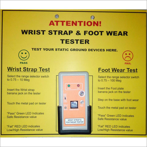 ESD Wristband Footwear Tester