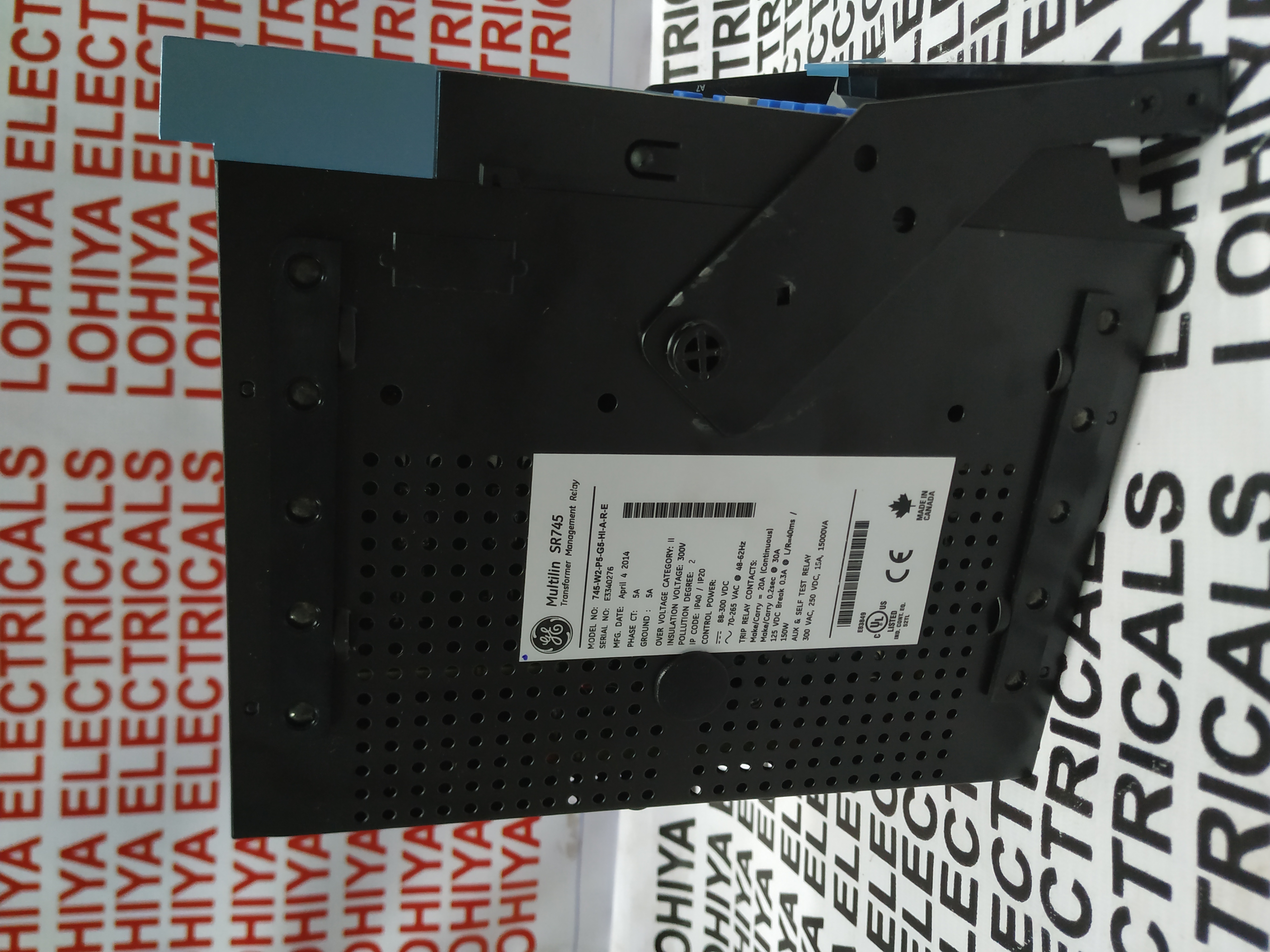 GE MULTILIN745 TRANSFORMER MANAGEMENT RELAY 745-W2-P5-G5-HI-A-R-E