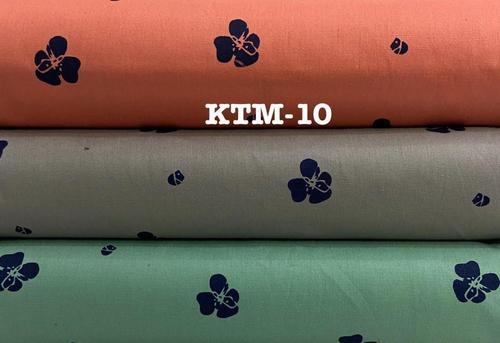 Poplin Cotton Printed Shirting Fabric