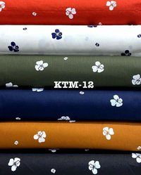 Poplin Cotton Printed Shirting Fabric