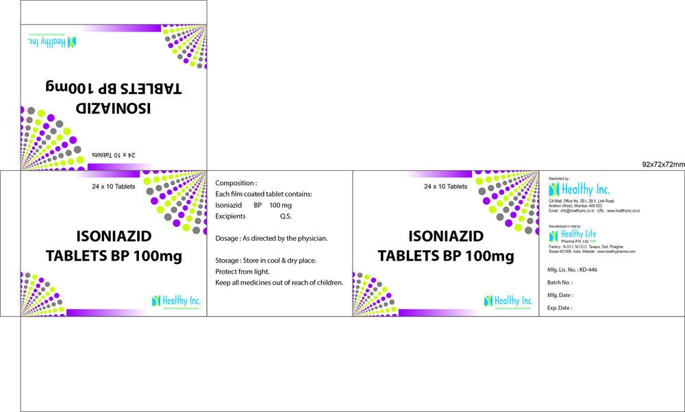 Rifampicin, Isoniazide with Pyrizinamide Tablets