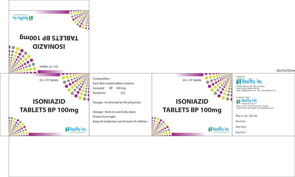 Isoniazide with Pyrizinamide Tablets