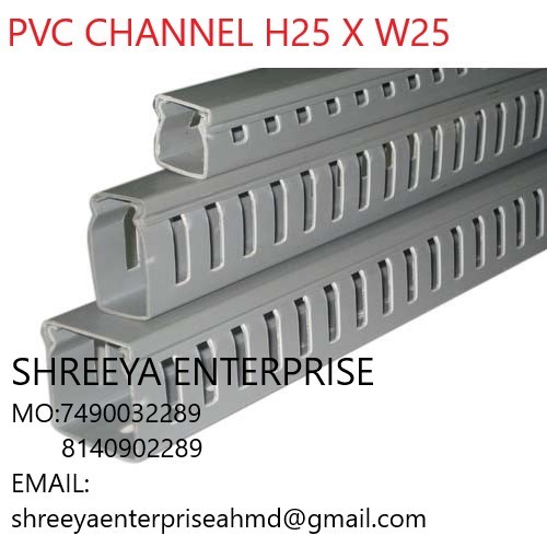 Electrical Channel Pvc Channel H25 X W25 Application: Industrial