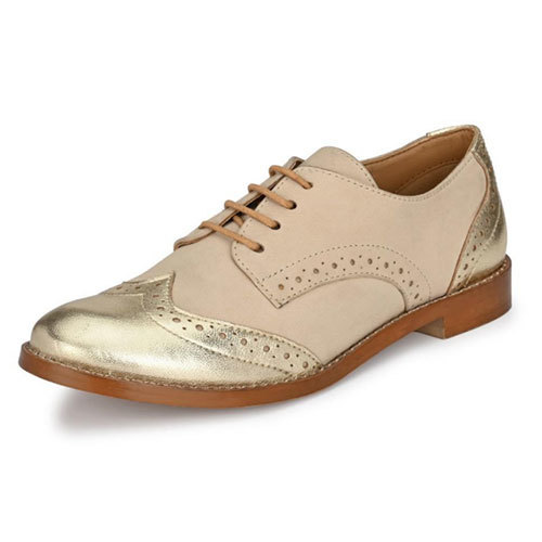 Gold Formal Shoes