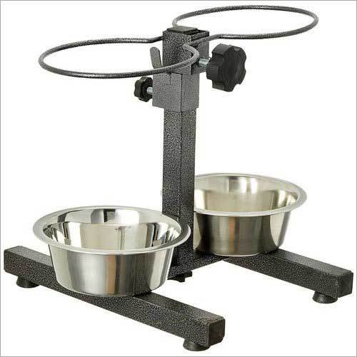 H Type Adjustable Feeding Dog Bowl