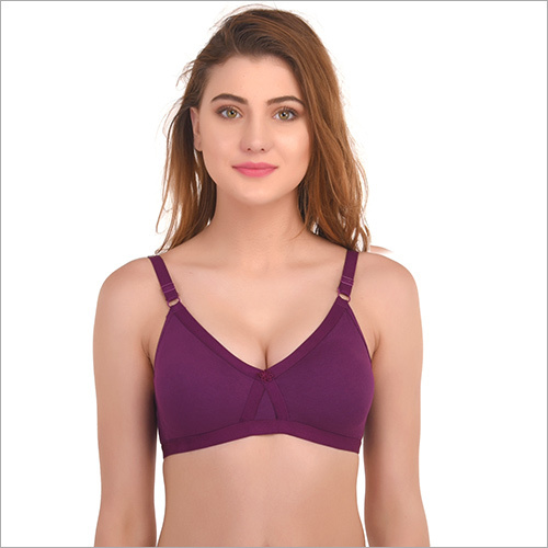 Cotton Cross Belt Bra