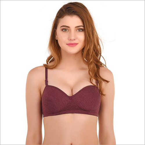 Cotton Light Padded Demi Bra