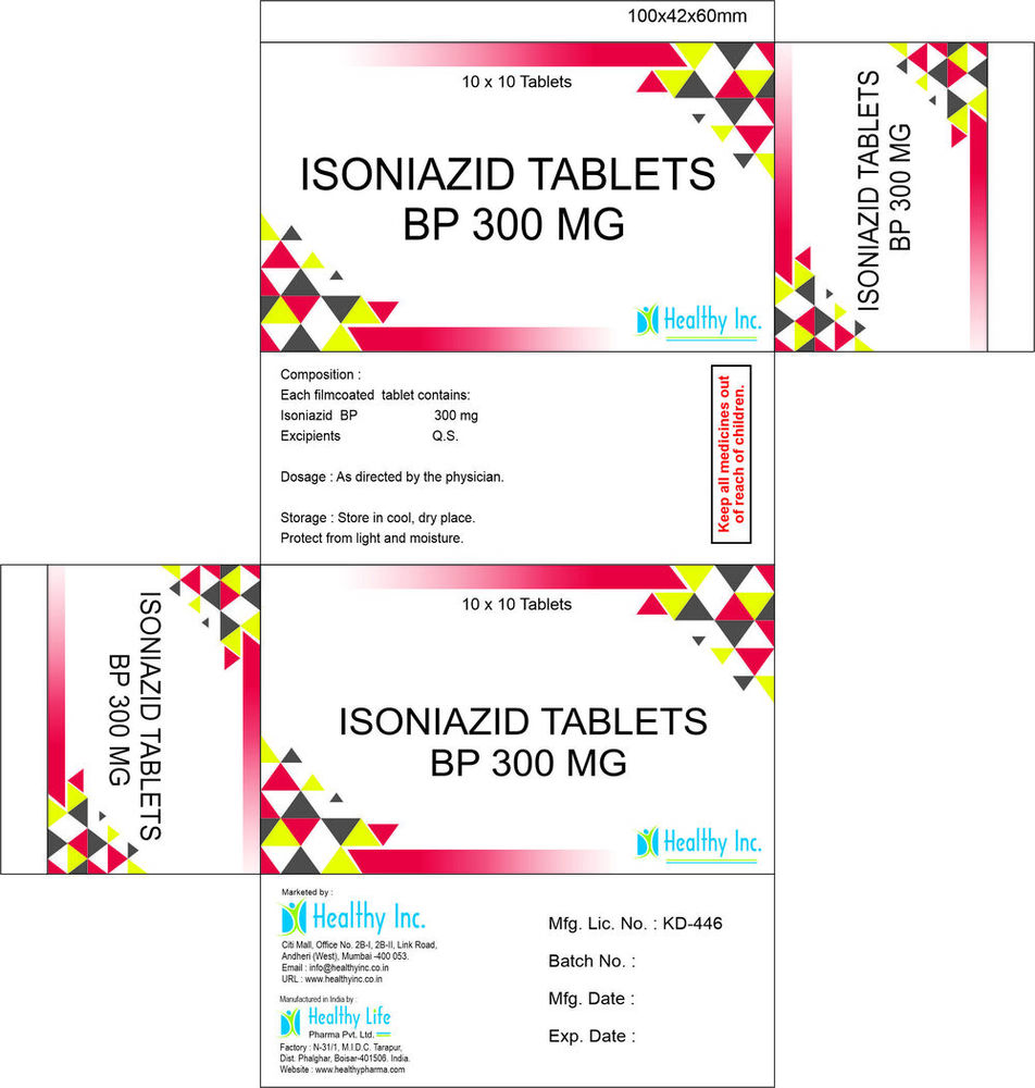 Rifampicin, Isoniazid with Ethambutol Tablets