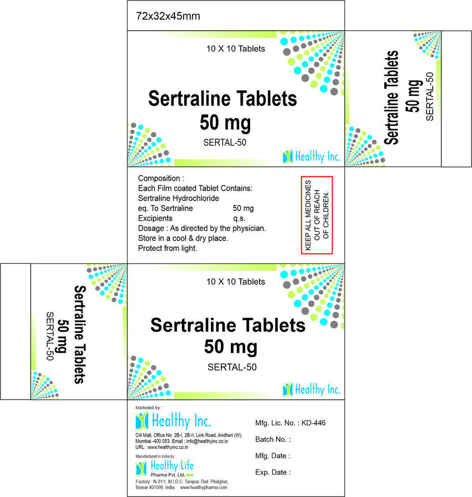 Sertraline Tablets Generic Drugs