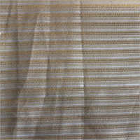 Satin Zari Dual Pattern Polyester Fabric