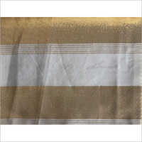 Satin Zari Triple Pattern Polyester Fabric