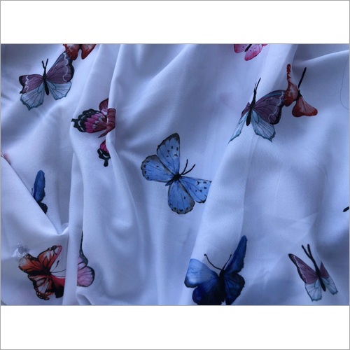 Multicolor Digital Printed Rayon Fabric