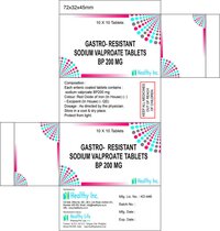 Sodium Valproate Tablets Generic Drugs