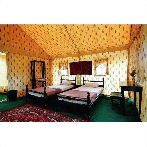 Inside Luxury Tent