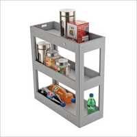 Aluminum Pull Out 3 Shelf Basket