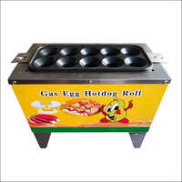 10 Tube Gas Egg Roll Machine
