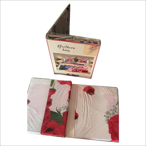 Floral Printed Polycotton Bed Sheet By TRUE HEART OVERSEAS