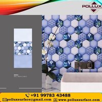 Ceramic Wall Tiles - 300x600 Mm, Super Glossy Finish, Premium Quality, Acid-resistant, Antibacterial, Non-slip, Interlocking Design, Multiple Color Options