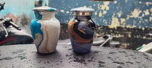 DUAL COLOURFUL KEEPSAKE URN FUNERAL SUPPLIES