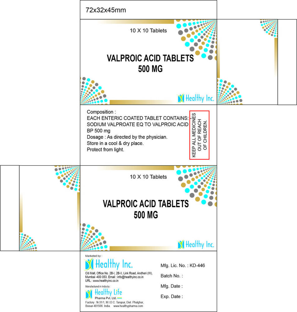 Valproic Tablets