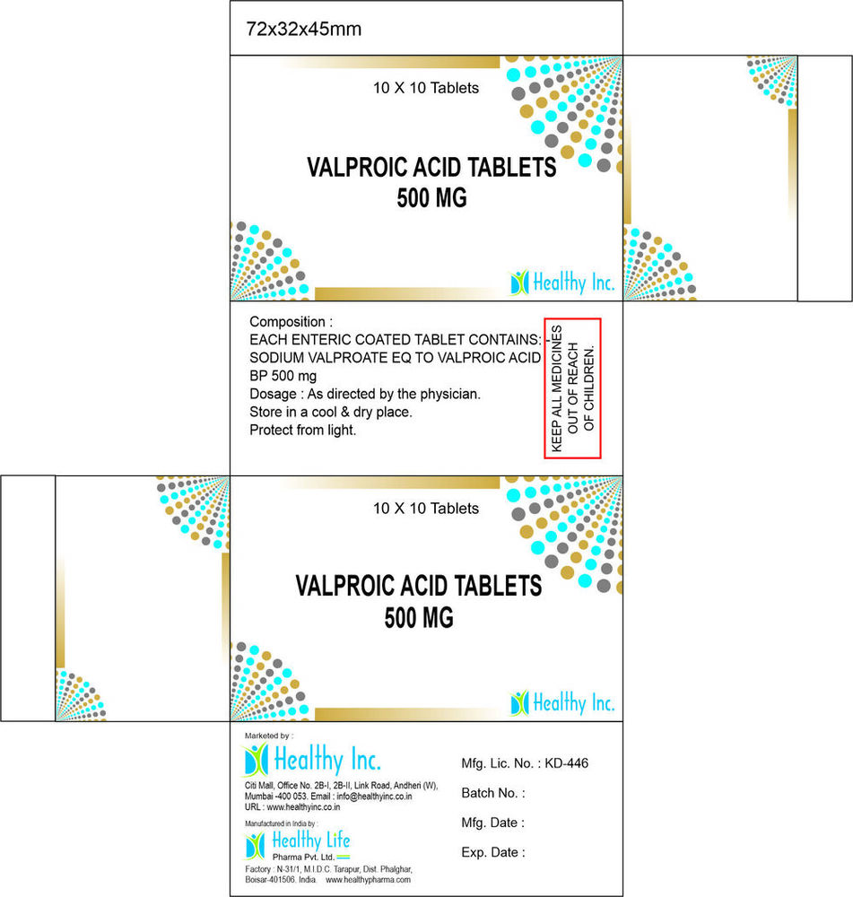 Valproic Tablets Generic Drugs