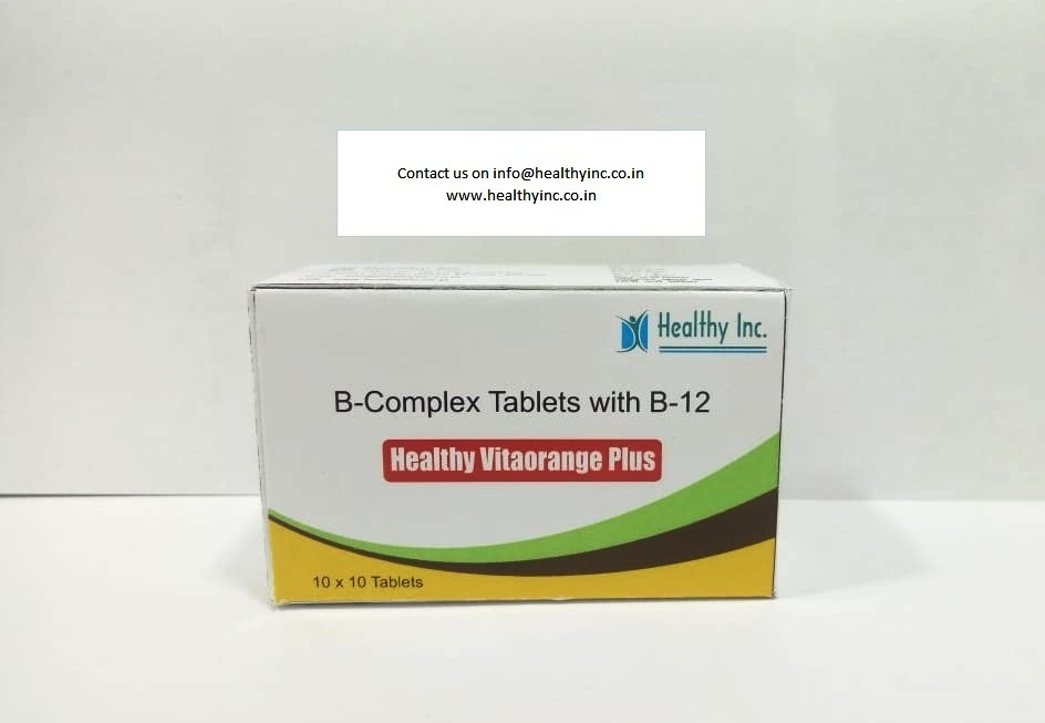 Vitamin B complex with B-12 Tablets By HEALTHY LIFE PHARMA PVT. LTD.