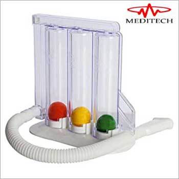 Plastic 3 Ball Deep Beathing Spirometer