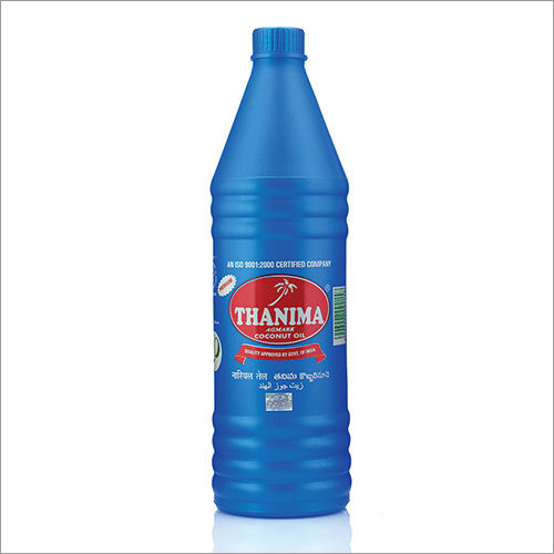 1 Ltr Coconut Oil in HDPE Blue Bottle