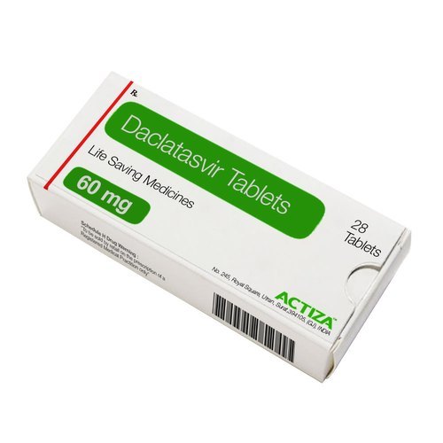 Actiza Acetaminophen Daclatasvir Tablets 60mg