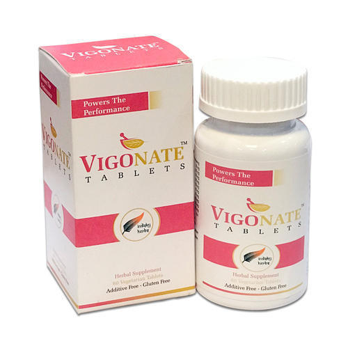 Vigonate (Herbal Medicine), Packaging Type: 60 Tablets