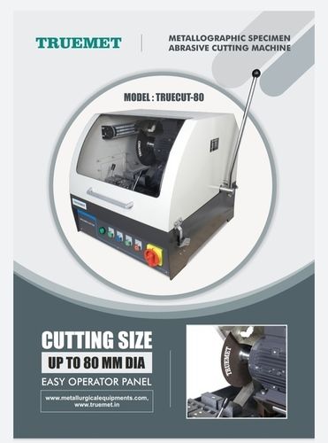 White Abrasive Cutting Machine