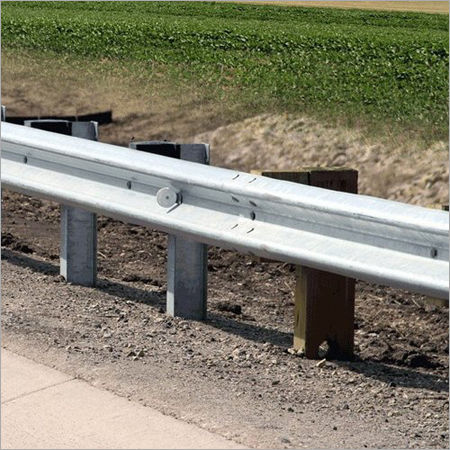 Puf Galvanized Iron Highway Safety W Beam Crash Barrier