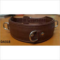 Brown Leather Dog Collars