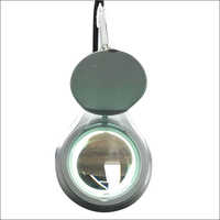 Magnifier Lamp - 127mm Round 5d Magnification | Laboratory Table Clamp With Flap Cover