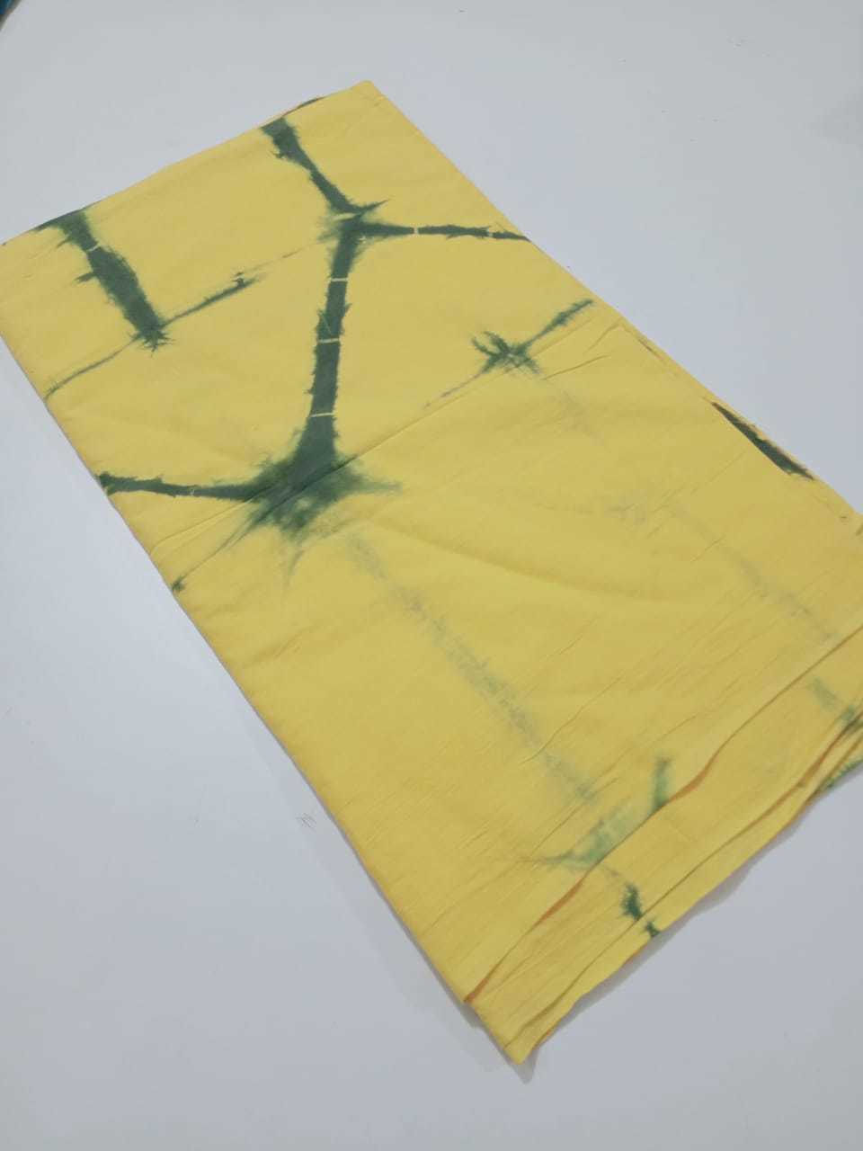 Yellow Plain Dyed Cotton Fabric