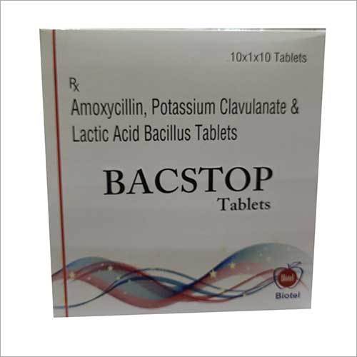 Amoxycillin Potassium Clavulanate And Lactic Acid Bacillus Tablet